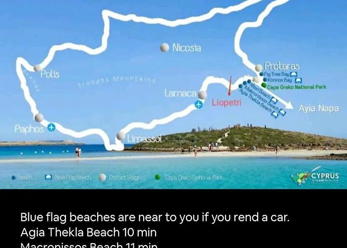 2-bed Sleeps 6 Pool 10min To Apartmán Liopetri