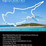 2-bed Sleeps 6 Pool 10min To Apartament Liopetri